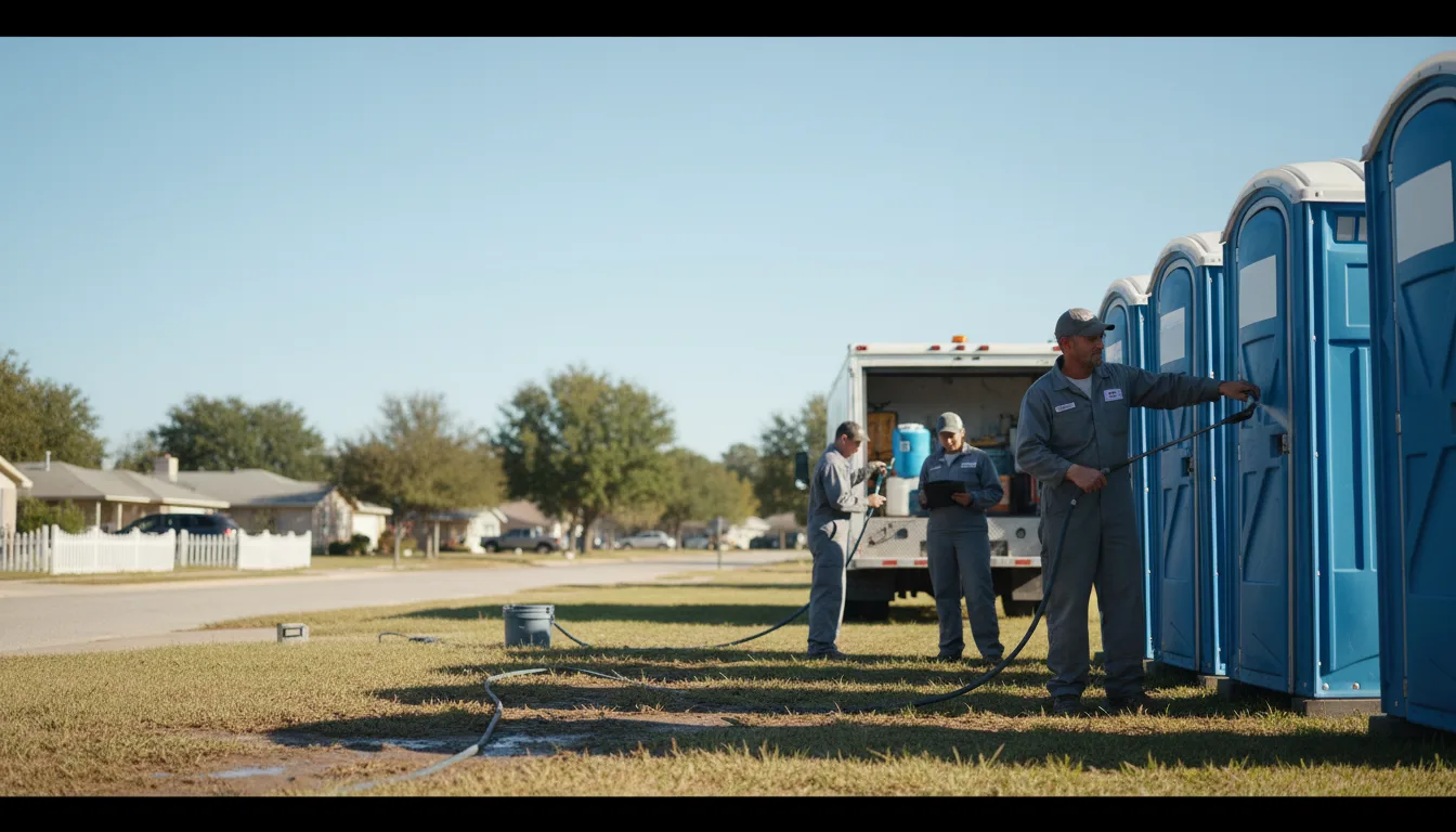 Long-Term Portable Toilet Rental in Kingsville, TX near me